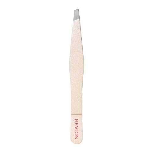 Revlon Designer Series Slant Tweezer – High Precision Stainless Steel Tweezers for Eyebrow & Facial Hair Removal - görsel 4
