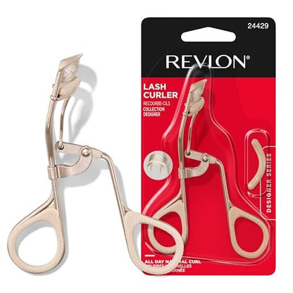 Revlon Designer Series Lash Curler – Non-Slip Finger Grips for an Eye-Opening Lift