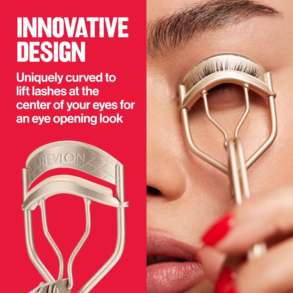 Revlon Designer Series Lash Curler – Non-Slip Finger Grips for an Eye-Opening Lift - görsel 7