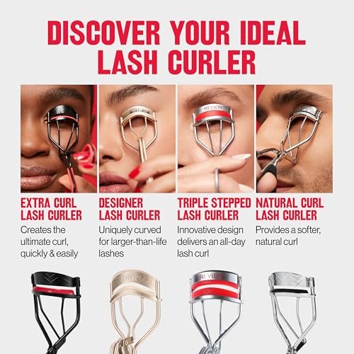 Revlon Designer Series Lash Curler – Non-Slip Finger Grips for an Eye-Opening Lift - görsel 16