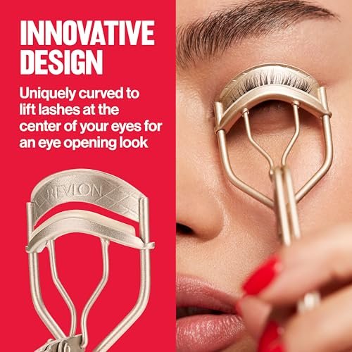 Revlon Designer Series Lash Curler – Non-Slip Finger Grips for an Eye-Opening Lift - görsel 8