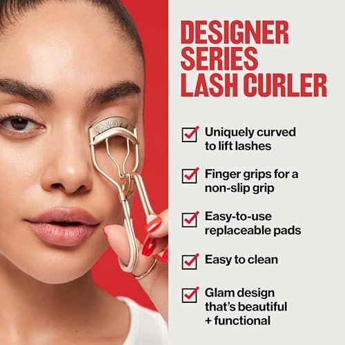 Revlon Designer Series Lash Curler – Non-Slip Finger Grips for an Eye-Opening Lift - görsel 4