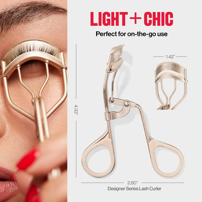 Revlon Designer Series Lash Curler – Non-Slip Finger Grips for an Eye-Opening Lift