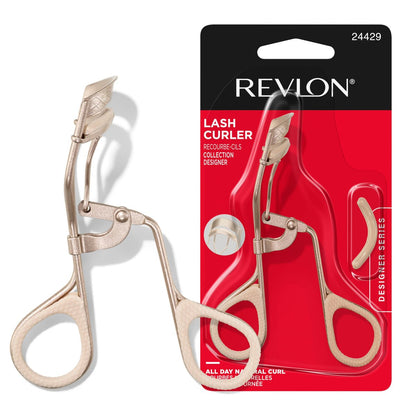 Revlon Designer Series Lash Curler – Non-Slip Finger Grips for an Eye-Opening Lift