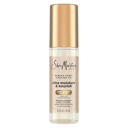 Shea Moisture Ultra Nourishing Manuka Honey & Mafura Oil Hair Treatment - Instantly Hydrates & Smooths Hair, 3.3 oz Avelisse