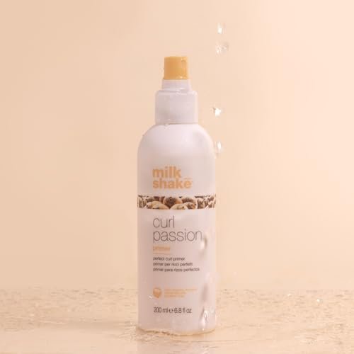 milk_shake Curl Passion Primer - Pre-Styling Curl Primer for All Curl Types, Adds Moisture & Enhances Definition, with Babassu Oil, Praxcai Oil & Milk Proteins, 6.8 Fl Oz Avelisse