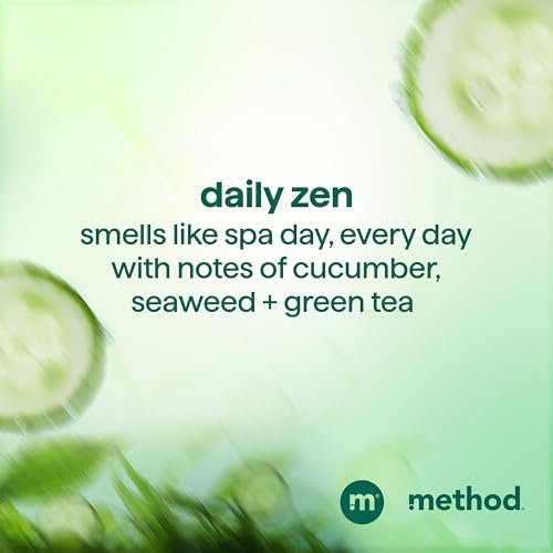 Method Daily Zen Conditioner - Nourishes & Hydrates, Safe for Color-Treated Hair - Sulfate Free, Paraben Free & Silicone Free - 13.5 oz Avelisse