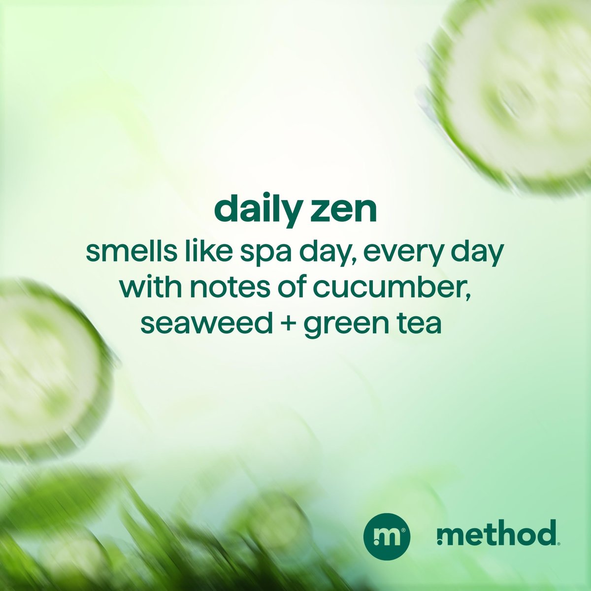 Method Daily Zen Conditioner - Nourishes & Hydrates, Safe for Color-Treated Hair - Sulfate Free, Paraben Free & Silicone Free - 13.5 oz Avelisse