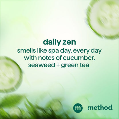 Method Daily Zen Conditioner - Nourishes & Hydrates, Safe for Color-Treated Hair - Sulfate Free, Paraben Free & Silicone Free - 13.5 oz Avelisse