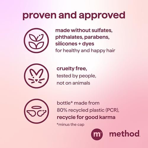 Method Volumizing Conditioner, Pure Peace – Thicker, Fuller Hair, Sulfate-Free, 13.5 oz - görsel 11