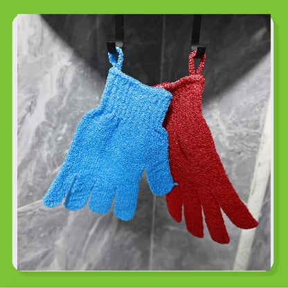 24 Pcs Exfoliating Bath Gloves Shower Gloves - 12 Colors Double Sided Nylon Body Scrubber for Spa, Massage & Skin Care