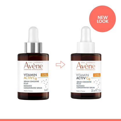 Avène Vitamin Activ Cg Radiance Concentrated Serum - Vitamin Cg, Niacinamide & Bakuchiol for Brighter Skin, Reduces Wrinkles & Dark Spots, 1 Fl Oz Avelisse