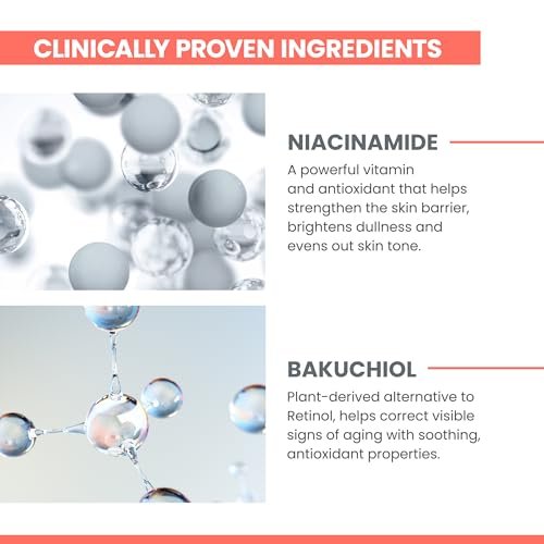 Avène Vitamin Activ Cg Radiance Concentrated Serum - Vitamin Cg, Niacinamide & Bakuchiol for Brighter Skin, Reduces Wrinkles & Dark Spots, 1 Fl Oz Avelisse