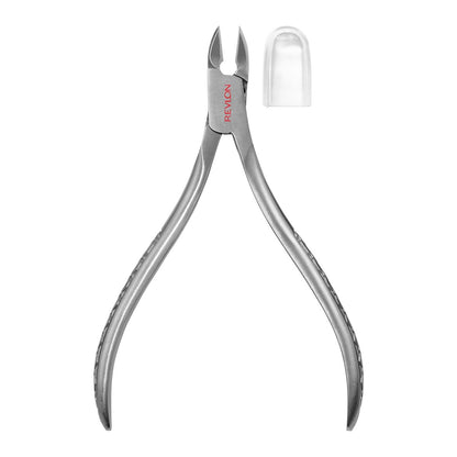 Revlon Full Jaw Cuticle Nipper - Stainless Steel Manicure Tool for Precise Nail Care, Easy Squeeze Spring, 1 Count Avelisse