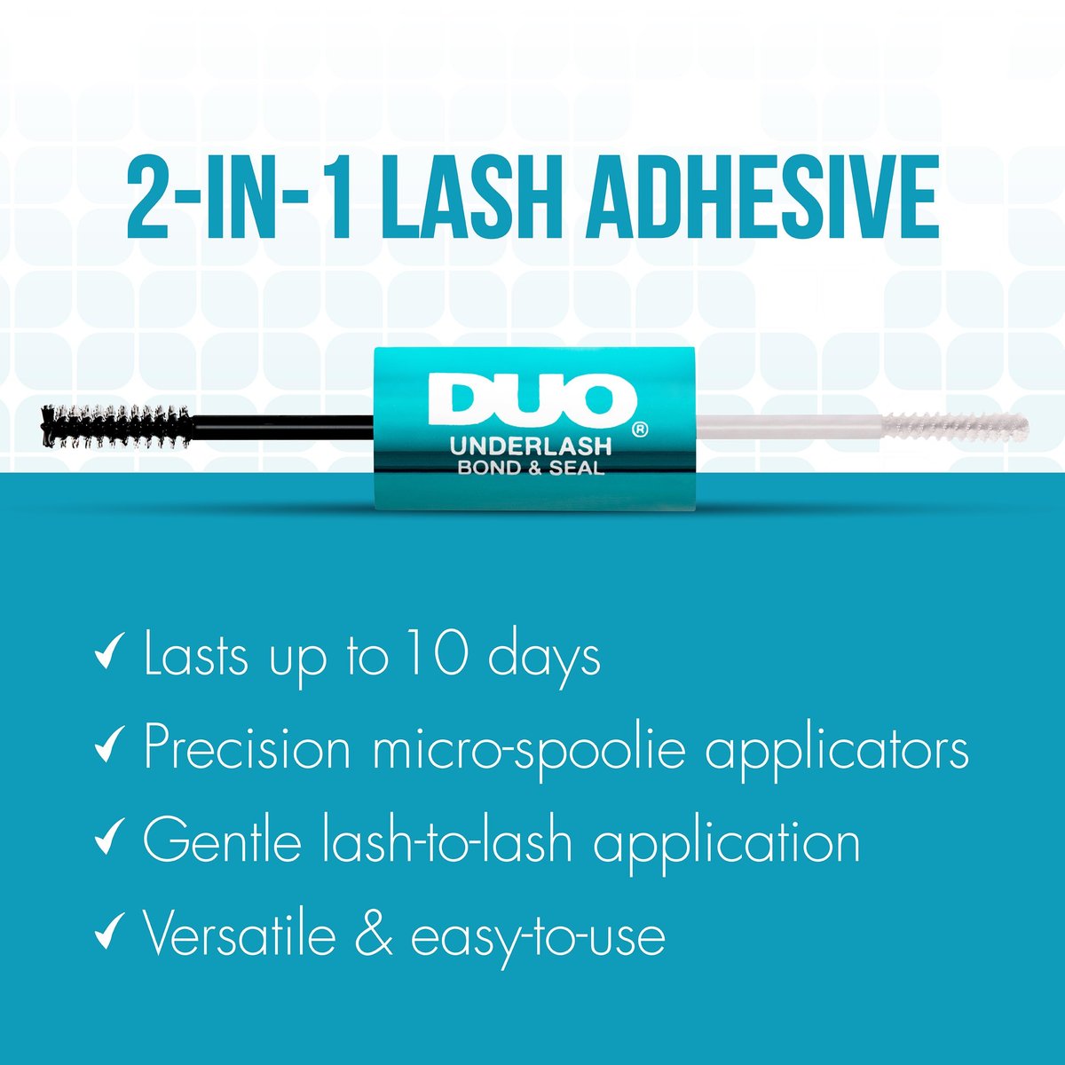 DUO Underlash Lash Bond and Seal – Waterproof Dual-Ended Lash Cluster Glue for Long-Lasting Hold - görsel 7