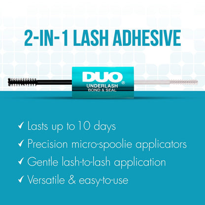 DUO Underlash Lash Bond and Seal – Waterproof Dual-Ended Lash Cluster Glue for Long-Lasting Hold
