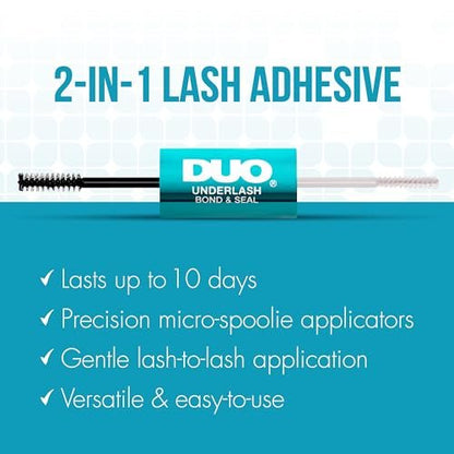 DUO Underlash Lash Bond and Seal – Waterproof Dual-Ended Lash Cluster Glue for Long-Lasting Hold