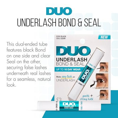 DUO Underlash Lash Bond and Seal – Waterproof Dual-Ended Lash Cluster Glue for Long-Lasting Hold