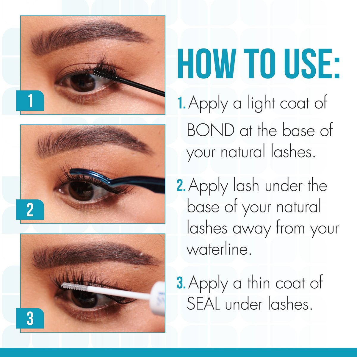 DUO Underlash Lash Bond and Seal – Waterproof Dual-Ended Lash Cluster Glue for Long-Lasting Hold - görsel 9