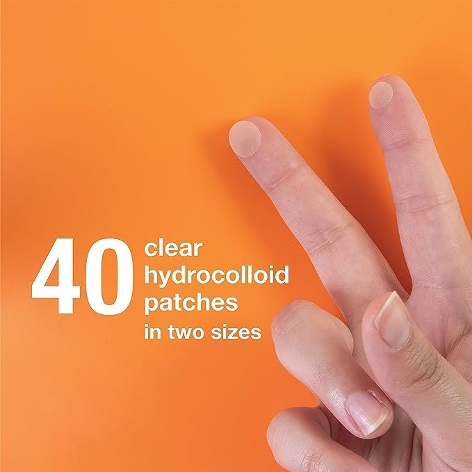 PanOxyl PM Overnight Spot Patches (40 Count - Pack of 2) – Advanced Hydrocolloid Healing Technology, Fragrance Free Avelisse