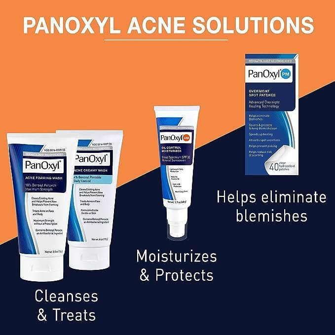 PanOxyl PM Overnight Spot Patches (40 Count - Pack of 2) – Advanced Hydrocolloid Healing Technology, Fragrance Free Avelisse