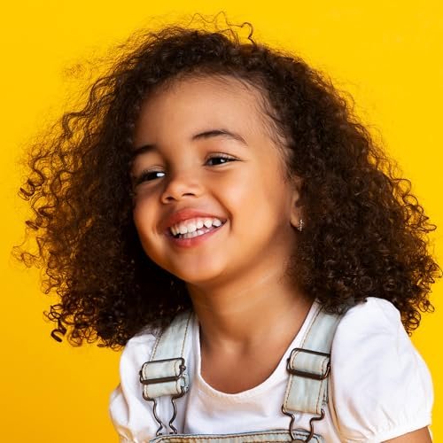 Not Your Mother's Kids Curly Care 4-Pack: Tear-Free Shampoo, Conditioner, Curl Defining Cream & Detangler Spray for All Curl Types Avelisse