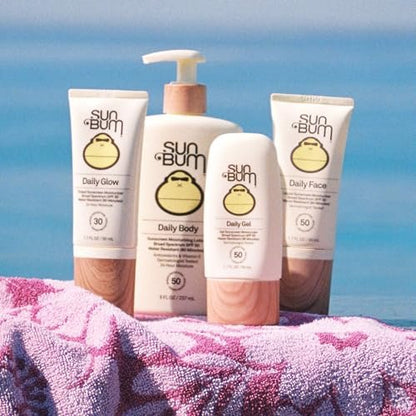 Sun Bum Daily SPF 50 Face Sunscreen Lotion - Broad Spectrum Moisturizing Facial Sunscreen with Vitamin E - Vegan and Hawaii 104 Act Compliant (Without Octinoxate & Oxybenzone) - Travel Size 1.7 oz