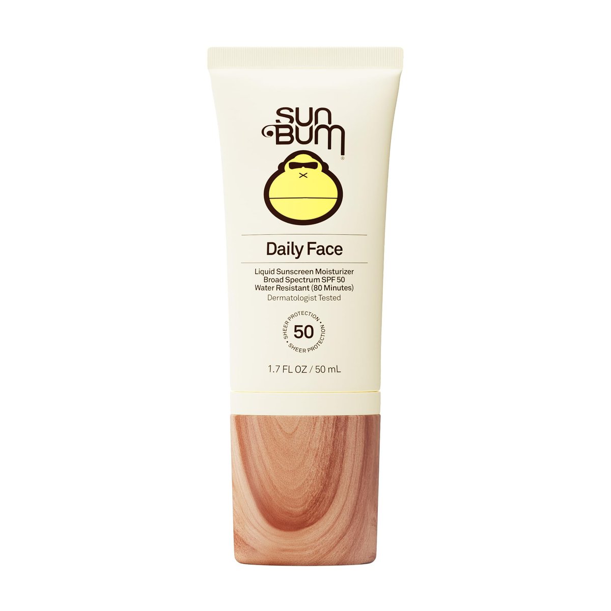 Sun Bum Daily SPF 50 Face Sunscreen Lotion - Broad Spectrum Moisturizing Facial Sunscreen with Vitamin E - Vegan and Hawaii 104 Act Compliant (Without Octinoxate & Oxybenzone) - Travel Size 1.7 oz - görsel 2