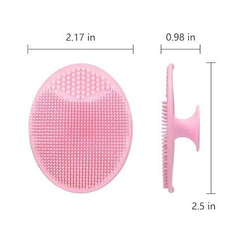 MCIGICM 20-Pack Silicone Facial Cleansing Brush Set - Soft Face Exfoliator Pads for Gentle Skin Care - görsel 12