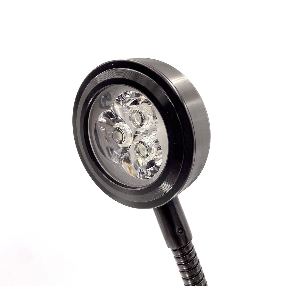 ZOELASS 5W Gooseneck UV Light for Resin Curing - 395-405nm LED Curing Lamp with Flexible Arm & Steel Clamp Avelisse