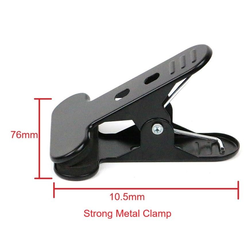 ZOELASS 5W Gooseneck UV Light for Resin Curing - 395-405nm LED Curing Lamp with Flexible Arm & Steel Clamp Avelisse