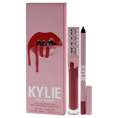 Kylie Cosmetics Matte Lip Kit - Kristen - 2-Piece Set (0.10 oz Liquid Lipstick + 0.03 oz Lip Liner)