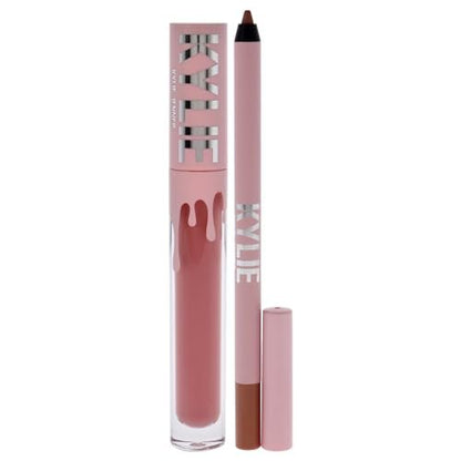 Kylie Cosmetics Matte Lip Kit - 808 Kylie - 2-Piece Set with Liquid Lipstick & Lip Liner Avelisse