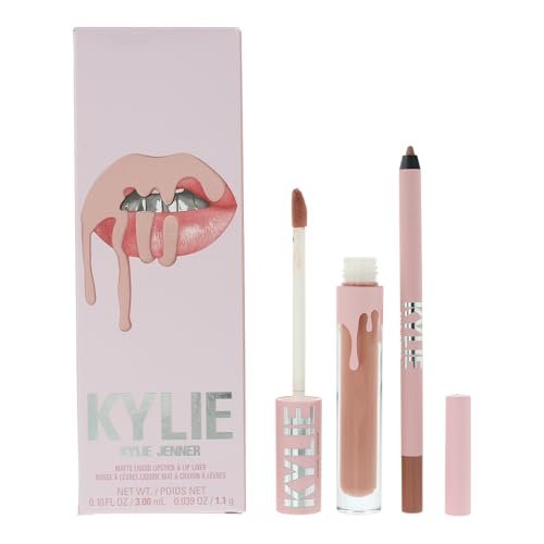 Kylie Cosmetics Matte Lip Kit 700 Bare - 2-Piece Liquid Lipstick & Lip Liner Set - görsel 2