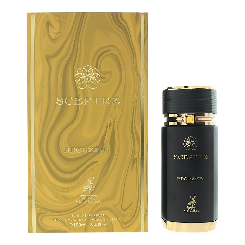Sceptre Bronzite by Maison Alhambra for Men - 3.4 oz Eau de Parfum Spray Avelisse