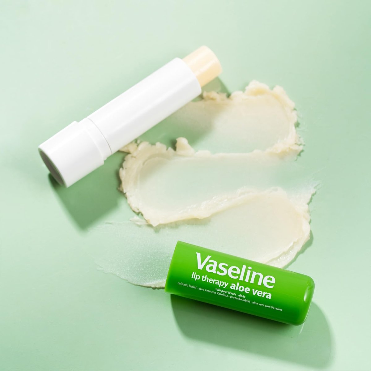 Vaseline Lip Therapy Aloe Fresh 8-Pack – Moisturizing Lip Balm for Very Dry Lips, 0.16 Oz Each Avelisse