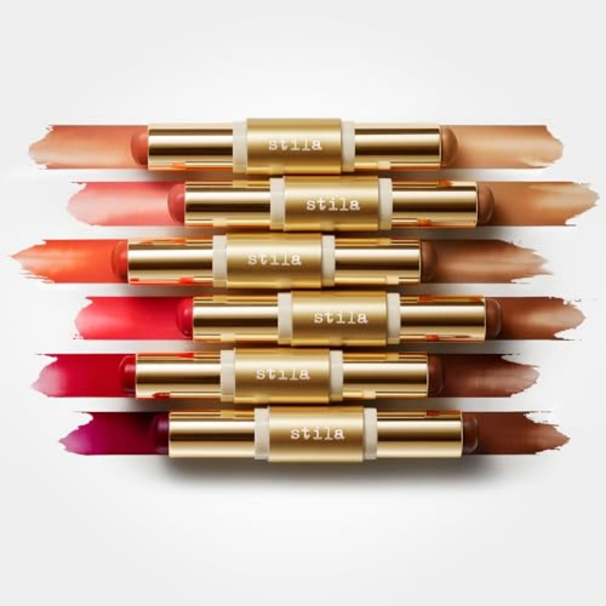 Stila Blush & Bronze Hydro-Blur Cheek Duo - Grapefruit & Caramel - görsel 9