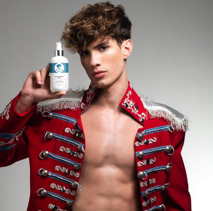 Avenue Man Curl Activating Spray - Frizz Free Curl Activator & Leave-In Conditioner with Marula Oil for Defined, Irresistible Curls (8.5 Fl Oz) Avelisse