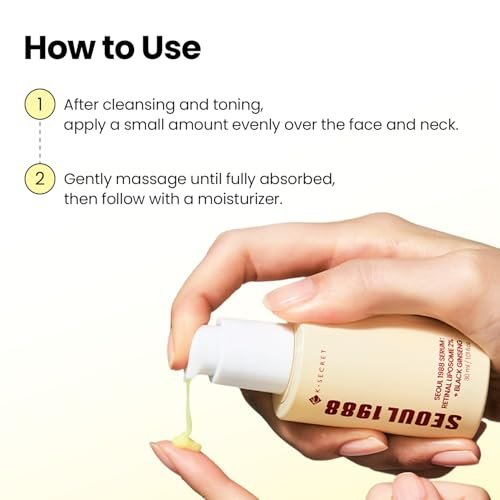 K-SECRET SEOUL 1988 Retinal Serum – Advanced Retinal Liposome 2% & Black Ginseng Extract for Fine Lines & Texture Care, Korean Skincare, 30ml Avelisse