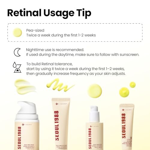 K-SECRET SEOUL 1988 Retinal Serum – Advanced Retinal Liposome 2% & Black Ginseng Extract for Fine Lines & Texture Care, Korean Skincare, 30ml Avelisse