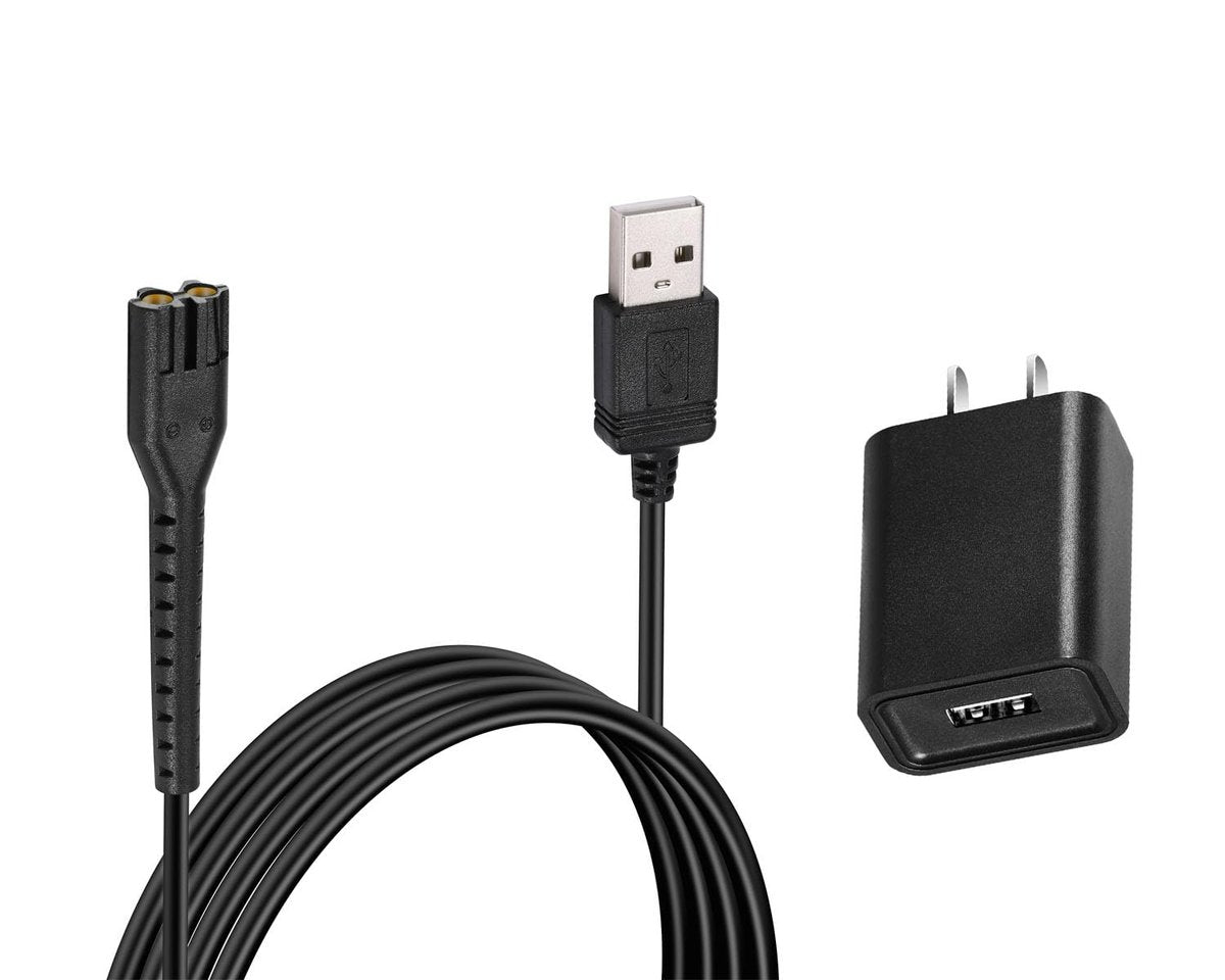Replacement Wahl 8164 Charger Charging Cord Compatible with Wahl 5 Star Series Cordless Magic Clipper Models 8148, 8148-700, 8164, 8481, 8591, 8509, 8504-400, 8504-830, 8504 Avelisse