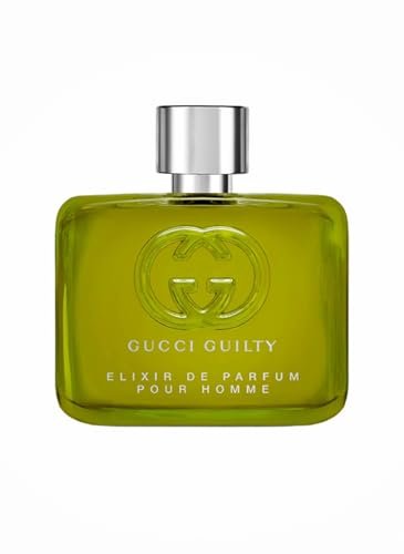 Gucci Guilty Elixir de Parfum for Men 2.0 oz Spray - Intense Woody Aromatic Scent Avelisse