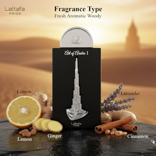 Lattafa Pride Art of Arabia I Eau de Parfum – Unisex 3.4 oz Fragrance Avelisse