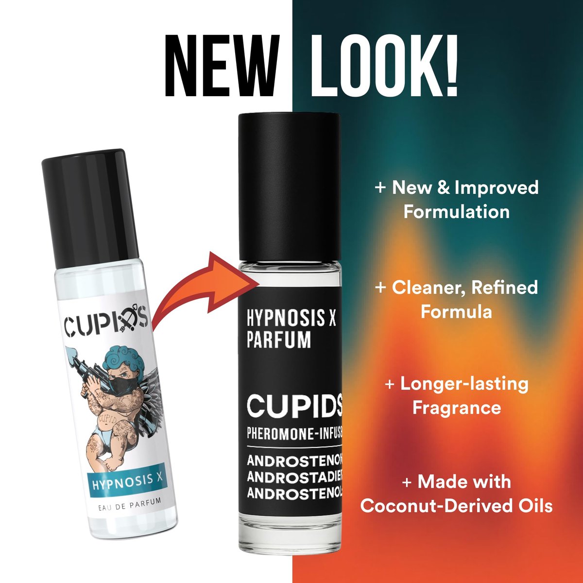 Cupids Hypnosis Roll-on 10ml for Men - Original Oil Pheromone Perfume for Men Avelisse