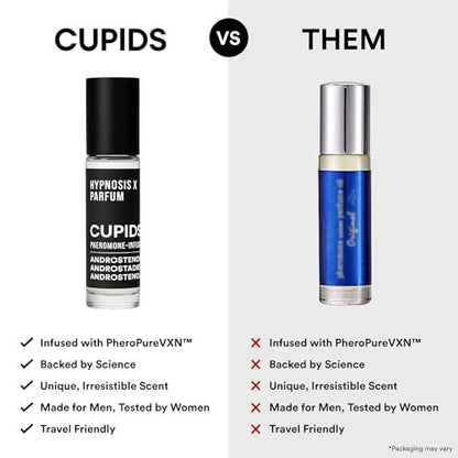 Cupids Hypnosis Roll-on 10ml for Men - Original Oil Pheromone Perfume for Men Avelisse