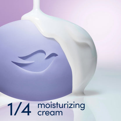 Dove Beauty Bar Gentle Cleanser Anti-Stress Cream Bar - Moisturizes to Calm Skin, 6 Pack Avelisse