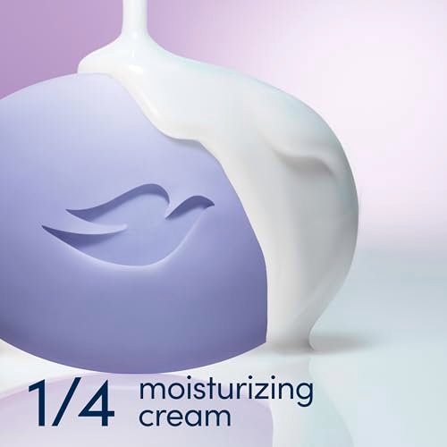 Dove Beauty Bar Gentle Cleanser Anti-Stress Cream Bar - Moisturizes to Calm Skin, 6 Pack Avelisse