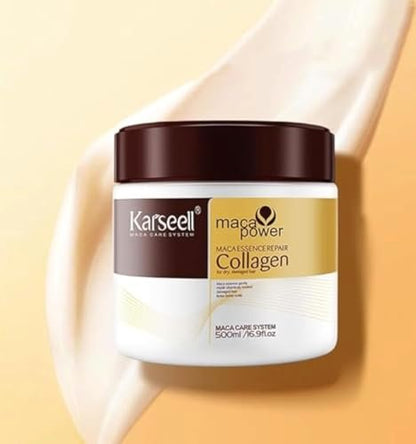 TOLO Deals Deep Repair Conditioning Argan Oil Collagen Hair Mask Essence for Dry Damaged Hair - 16.9 oz (500ml) Avelisse