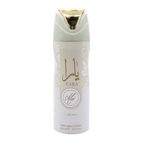 Lattafa Yara Moi Perfumed Deodorant Spray – Floral, Fruity, Sweet, Woody – Unisex 200 ml
