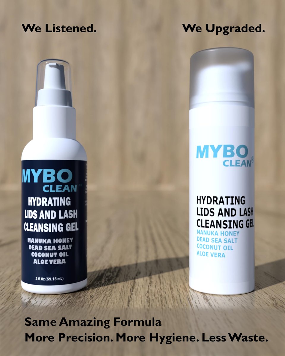 Mybo Clean Eyelid Cleansing Brush for Sensitive Skin + Hydrating Lids & Lash Cleansing Gel + Travel Bag – Gentle Eye Care Set Avelisse